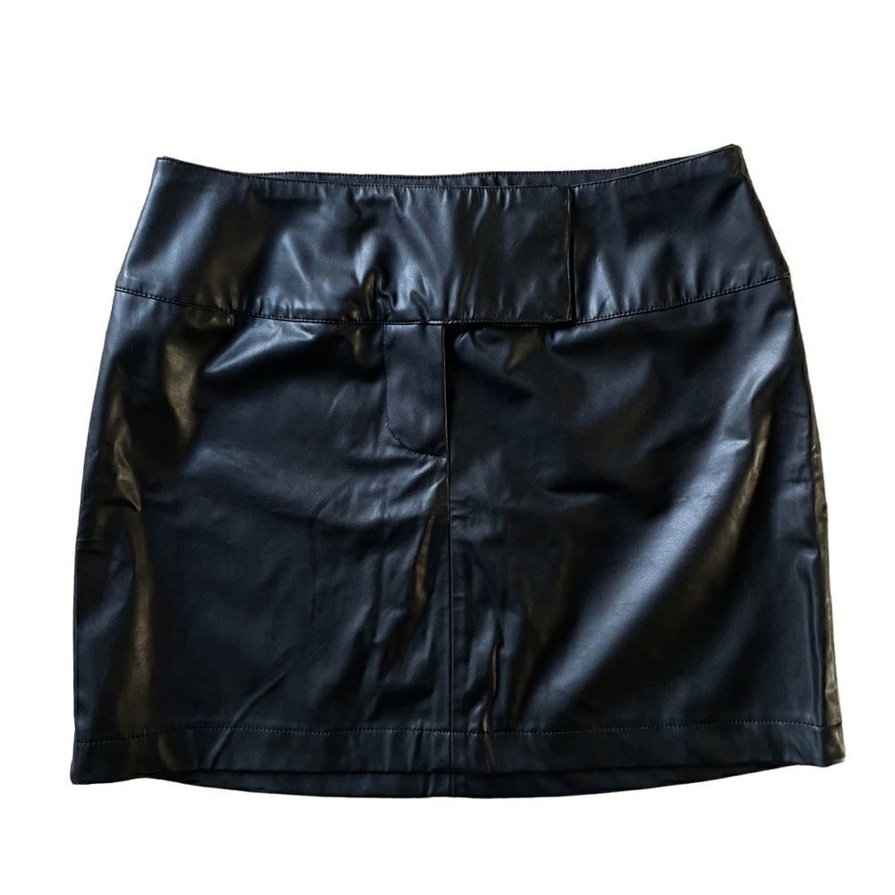 BB DAKOTA Leather Mini Skirt Women’s Size 5/6